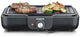 Severin pg 8556 - barbecue de table électrique - 2300 w - 230 °c - plaque de cuisson nervurée - inox noir