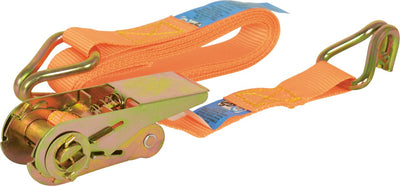 Sangle de tension Carpoint avec cliquet et crochets – 7 mètres – 350 kg – certifiée TüV – polyester – pour sécuriser les charges