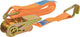 Sangle de tension Carpoint avec cliquet et crochets – 7 mètres – 350 kg – certifiée TüV – polyester – pour sécuriser les charges