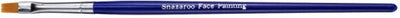 Snazaroo pinceau de maquillage fin bleu plat