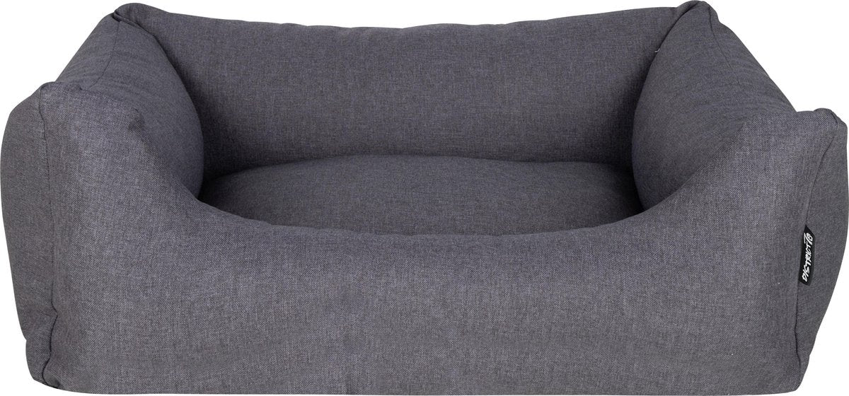 Lit box classique District 70 - lit pour chien - gris anthracite - m - 80 x 60 cm