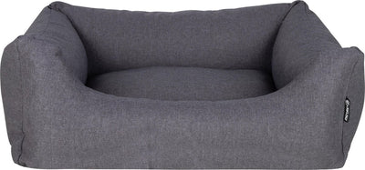 Lit box classique District 70 - lit pour chien - gris anthracite - m - 80 x 60 cm