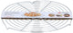 Grille de refroidissement Alpina ronde
