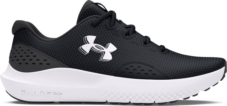 Under Armour UA Charged Surge 4-blk Chaussures de sport pour hommes - noir - anthracite - blanc