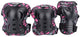 Tempish set de protection skate pour adulte - protège-poignets genouillères - rose - taille s