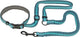 Laisse de jogging Trixie - laisse de course pour chien - 133-180x2,0 cm aqua pétrole