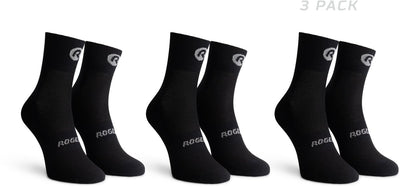 Rogelli core chaussettes de cyclisme - lot de 3 - noir - 36 39