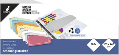 Trapèze de bande de séparation Kangaro - 2 trous - 180 grammes - gris - 100 pièces - 07070-10-tr