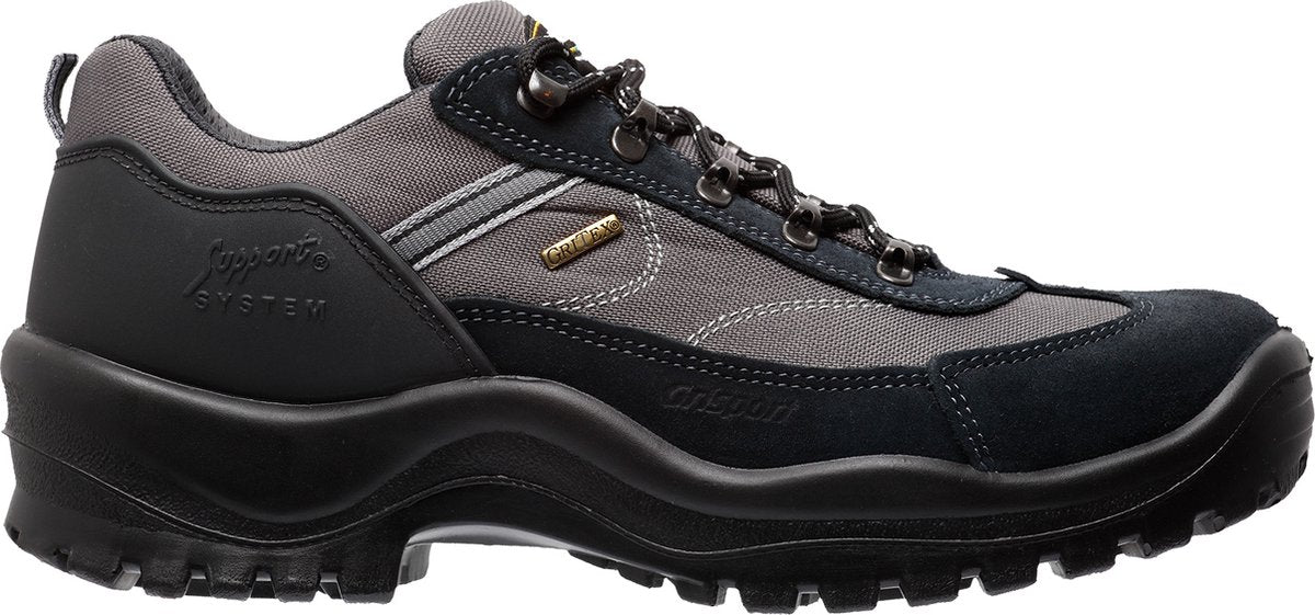 Grisport torino low chaussures de marche unisexe - gris noir - taille 46