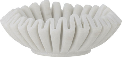 Bloomingville bol harmonia marbre blanc ø17,5 x 6 cm