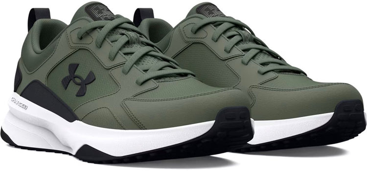 Under Armour UA Charged Edge-GRN Baskets pour hommes - Colorado Sage - Noir - Noir