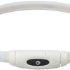 Trixie Luminous Collar Dog USB Silicone rechargeable Multi-Colored