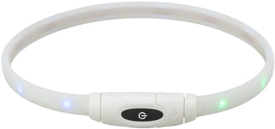 Trixie Luminous Collar Dog USB Silicone rechargeable Multi-Colored