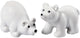 Figurines miniatures Creativ company, h : 30 mm, l : 45 mm, blanc, 2 pièces 1 boîte