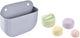Béaba ensemble de jouets de bain - 4 pièces + panier de rangement - silicone - à partir de 1 an - pour le bain - ventouses