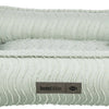 Trixie lit pour chien marley wave angulaire vert sauge