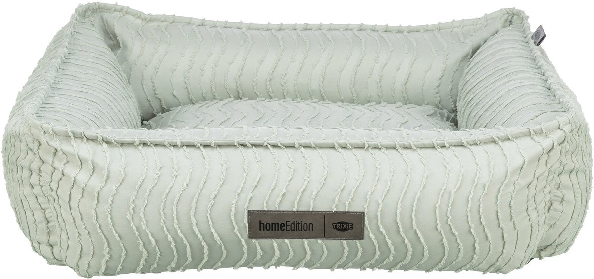 Trixie lit pour chien marley wave angulaire vert sauge
