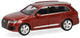 Herpa audi q7, rouge métallisé