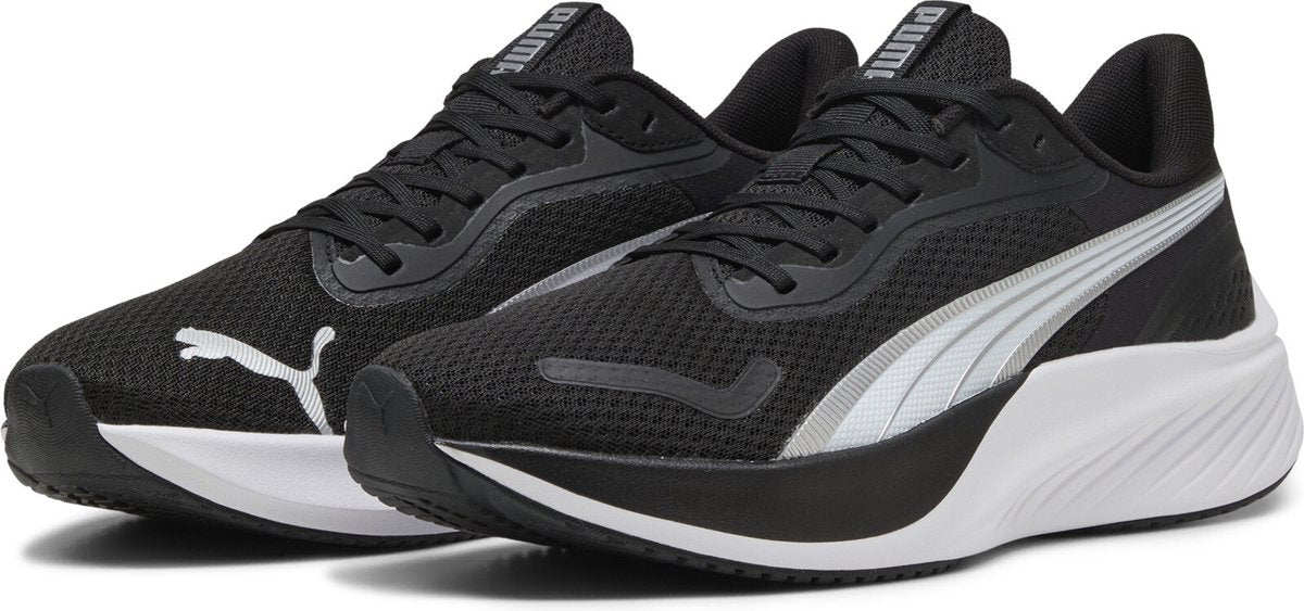 Chaussures de sport unisexe Puma Pounce Lite - noir-blanc