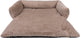 Nuzzle District 70 - panier moelleux pour le canapé - grand : 85 x 75 cm - taupe