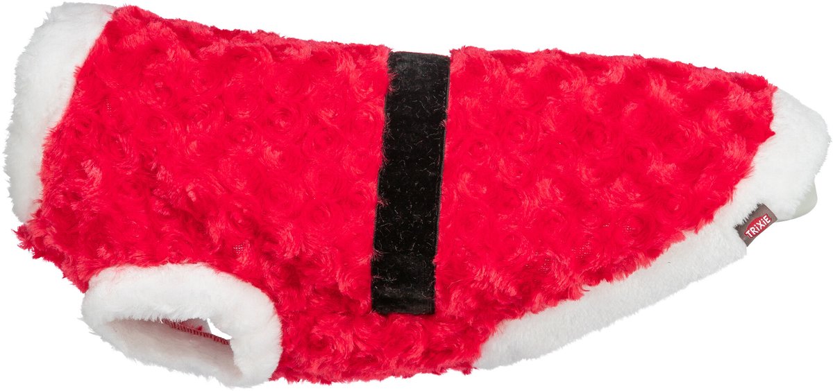 Trixie manteau de Noël pour chien Père Noël en peluche rouge 30 cm