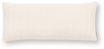 Coussin décoratif Vtwonen matelassé - coussin pour le salon - blanc - 30x70cm