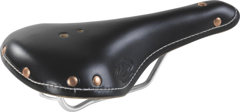 Selle Monte Grappa selle vieille frontières sport en cuir noir