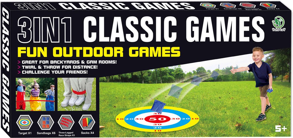 Jeux Outdoor 3in1 Outdoor Games