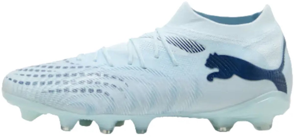 Chaussures de sport unisexe Puma future 9 match fg ag - bijou bleu-bleu glacé