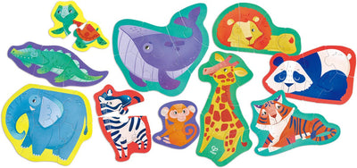 Puzzle des amis de la jungle Hape