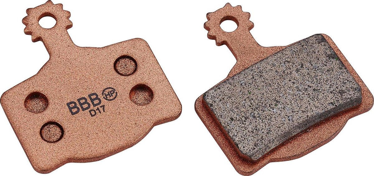 Plaquettes de frein de vélo Bbb Cycling - plaquettes de frein magura frittées discstop - plaquettes de frein à disque - compatibles avec les freins à disque magura - cuivre - bbs-36s