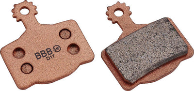 Plaquettes de frein de vélo Bbb Cycling - plaquettes de frein magura frittées discstop - plaquettes de frein à disque - compatibles avec les freins à disque magura - cuivre - bbs-36s