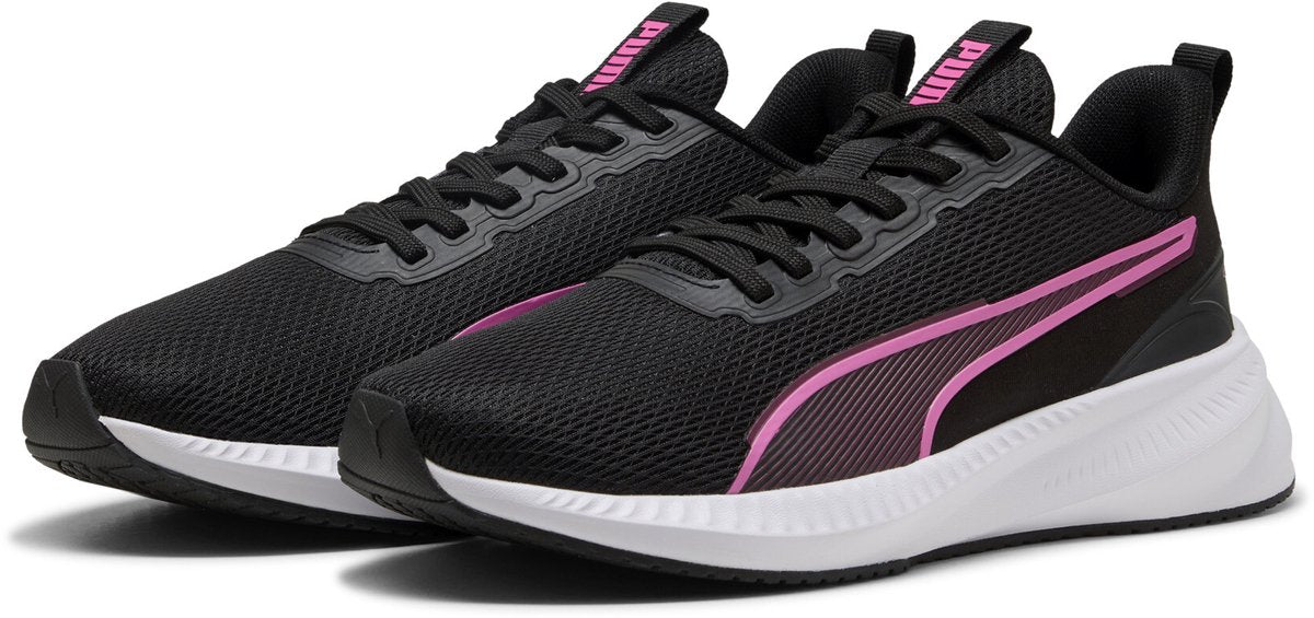 Chaussures de sport unisexe Puma flyer lite 3 - pixel noir-rose
