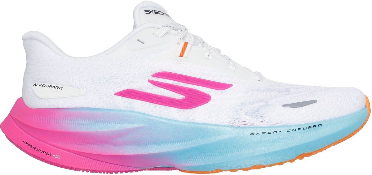Skechers go run ride 12 - chaussures de sport pour femmes - blanc