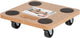 Kreator - stockage - déménagement - krt670002 - rouleau de transport - 290x290mm, 200kg