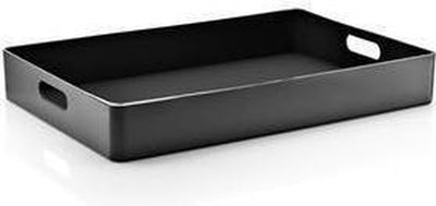 Eva solo - plateau 50x34 cm - noir - acier inoxydable - plastique