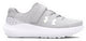 Under Armour ua gps surge 4 ac-gray chaussures de sport pour filles - halo gris - blanc - irisé