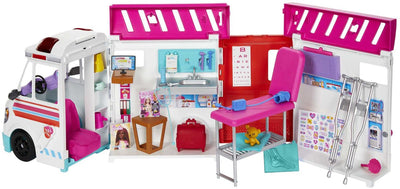 Ensemble de jeux de la clinique d'ambulance Mattel