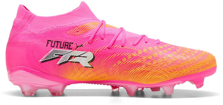 Puma future 9 match fg ag chaussures de sport unisexes - poison rose-sun stream-bright aqua- blanc