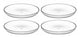 Assiette cucina Leonardo 18cm - set 4