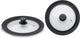 Ibili - couvercle - verre - avec bord en silicone - 24-26-28 cm