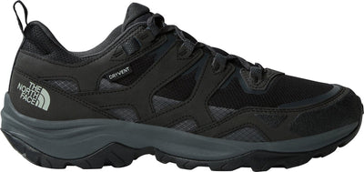 The north face m hedgehog 3 wp chaussures de randonnée pour hommes - noir tnf - gris asphalte