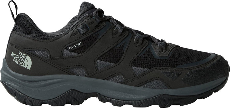 The north face m hedgehog 3 wp chaussures de randonnée pour hommes - noir tnf - gris asphalte