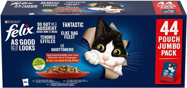 Felix Tous les jours Sélection de campagne de fête Rund Chicken Duck Agneau