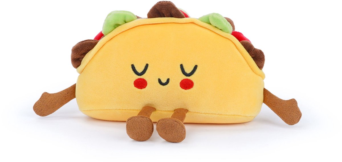 Squishies Besitos - taco - 23cm - peluche
