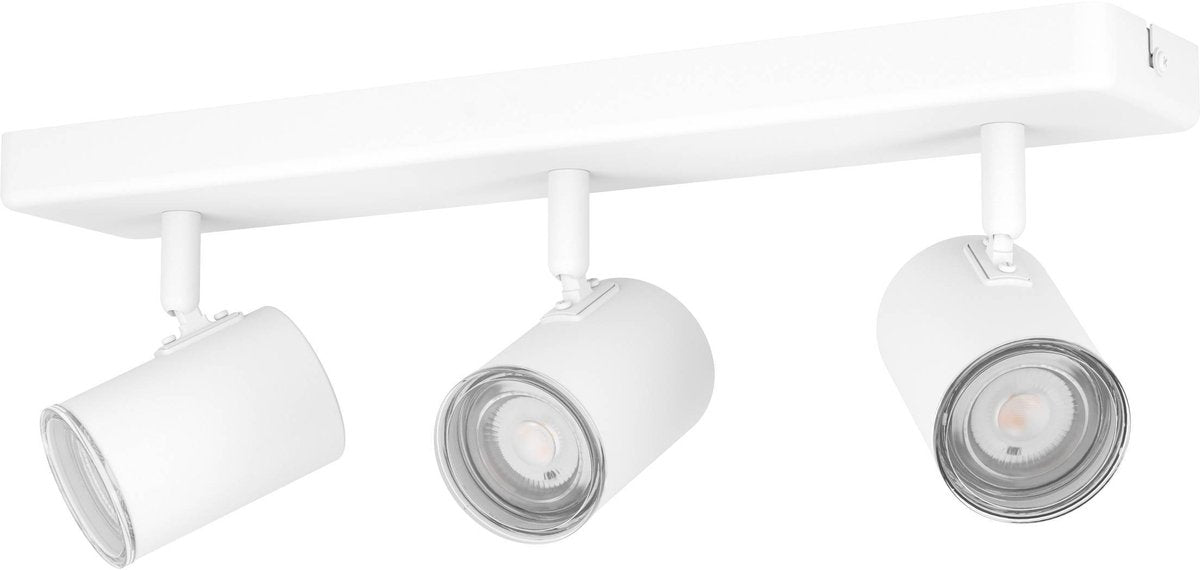 Eglo consuma 1 spot - salle de bain - gu10 - 40 cm - blanc