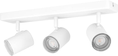 Eglo consuma 1 spot - salle de bain - gu10 - 40 cm - blanc