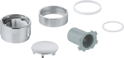 Poignée de température Grohe pour thermostat intégré, chromée