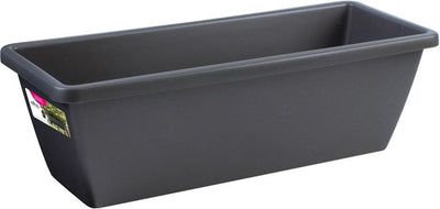 Elho barcelona balcon box 90 - jardinière pour balcon extérieur - ø 89,8 x h 16,0 cm - anthracite