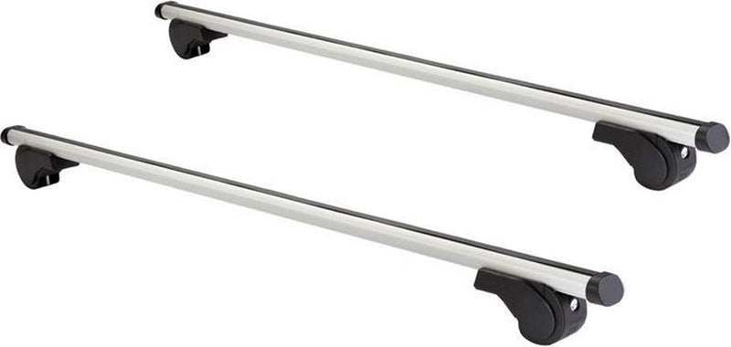 Twinny Load twinnyload ensemble de barres de toit en aluminium A01 - capacité de charge de 100 kg - aluminium léger - pour voitures avec barres de toit